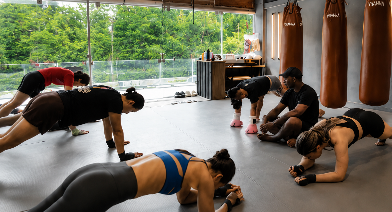 Treino de Muay Thai na RT Fight Club